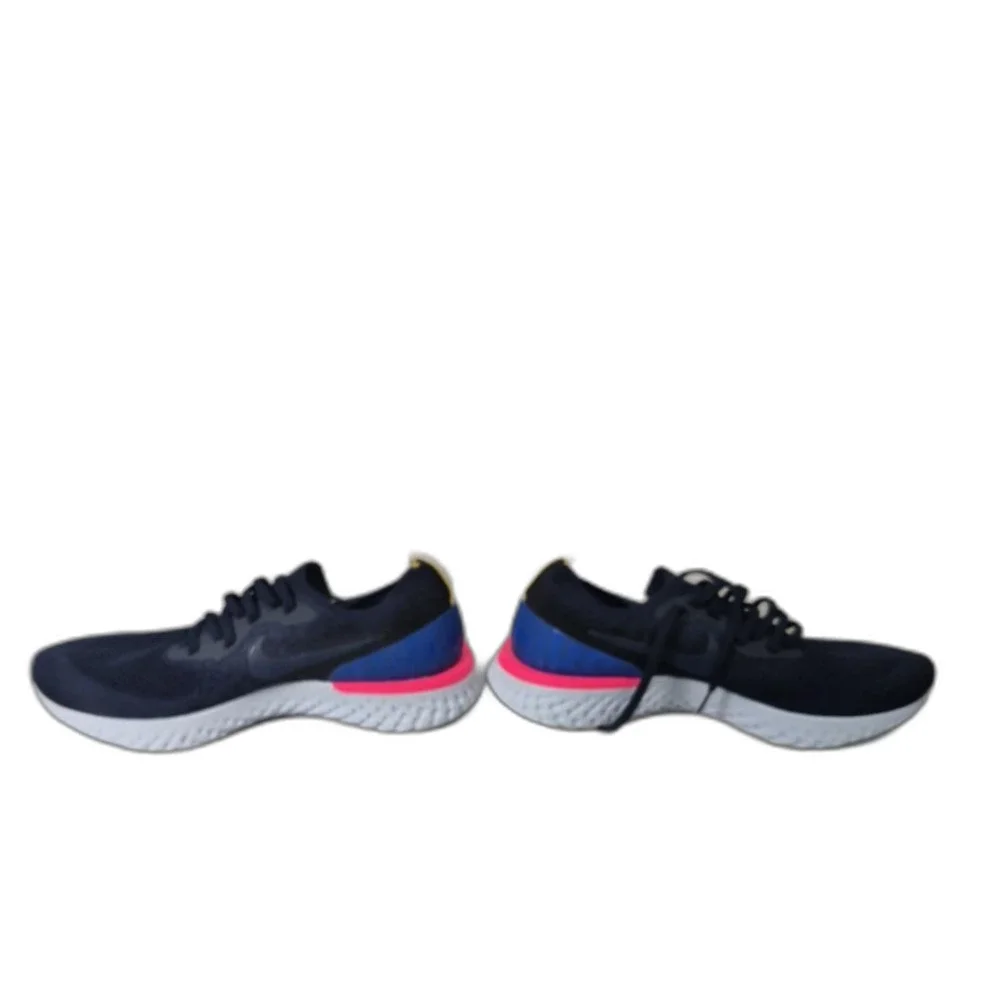 Nike Epic React Flyknit College Navy Running Shoes Men's Size US 10
